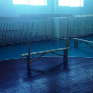 Раздевалка на базе футбольного клуба "Атырау"