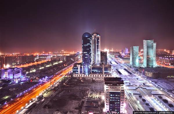 огни Астаны