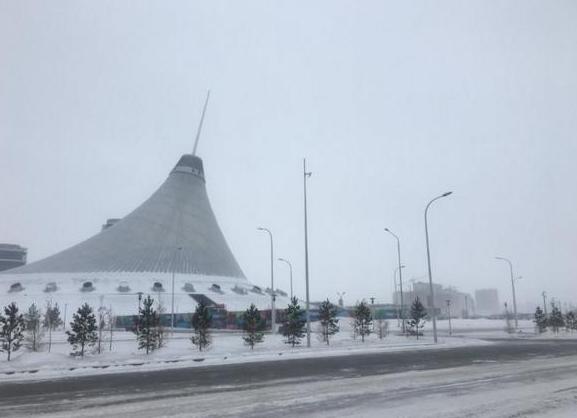 Астана Зимой
