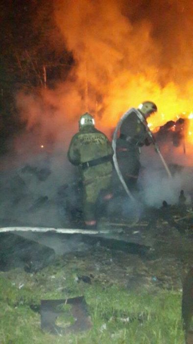 пожар в риддере