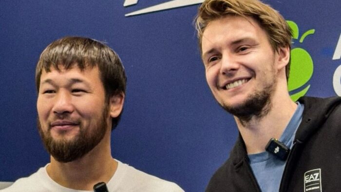 Бублик и Рахмонов устроили дуэль взглядов на Almaty Open