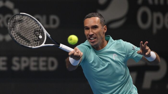 Кукушкин уступил Циципасу в прощальном матче на Almaty Open