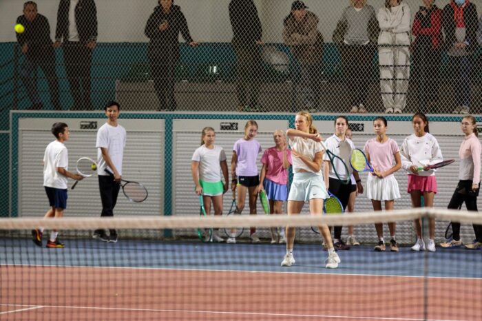KIA Tennis Park открылся в Алматы после модернизации