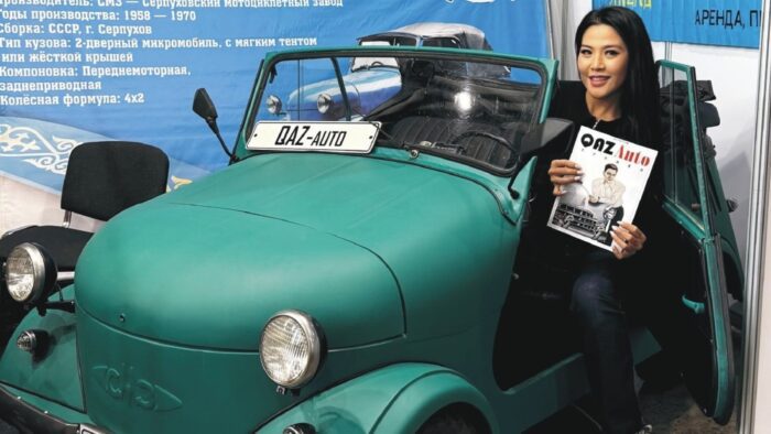 СМЗ С-3А и миниатюрные грузовики: как прошёл стенд QAZ-Auto на AutoExpo